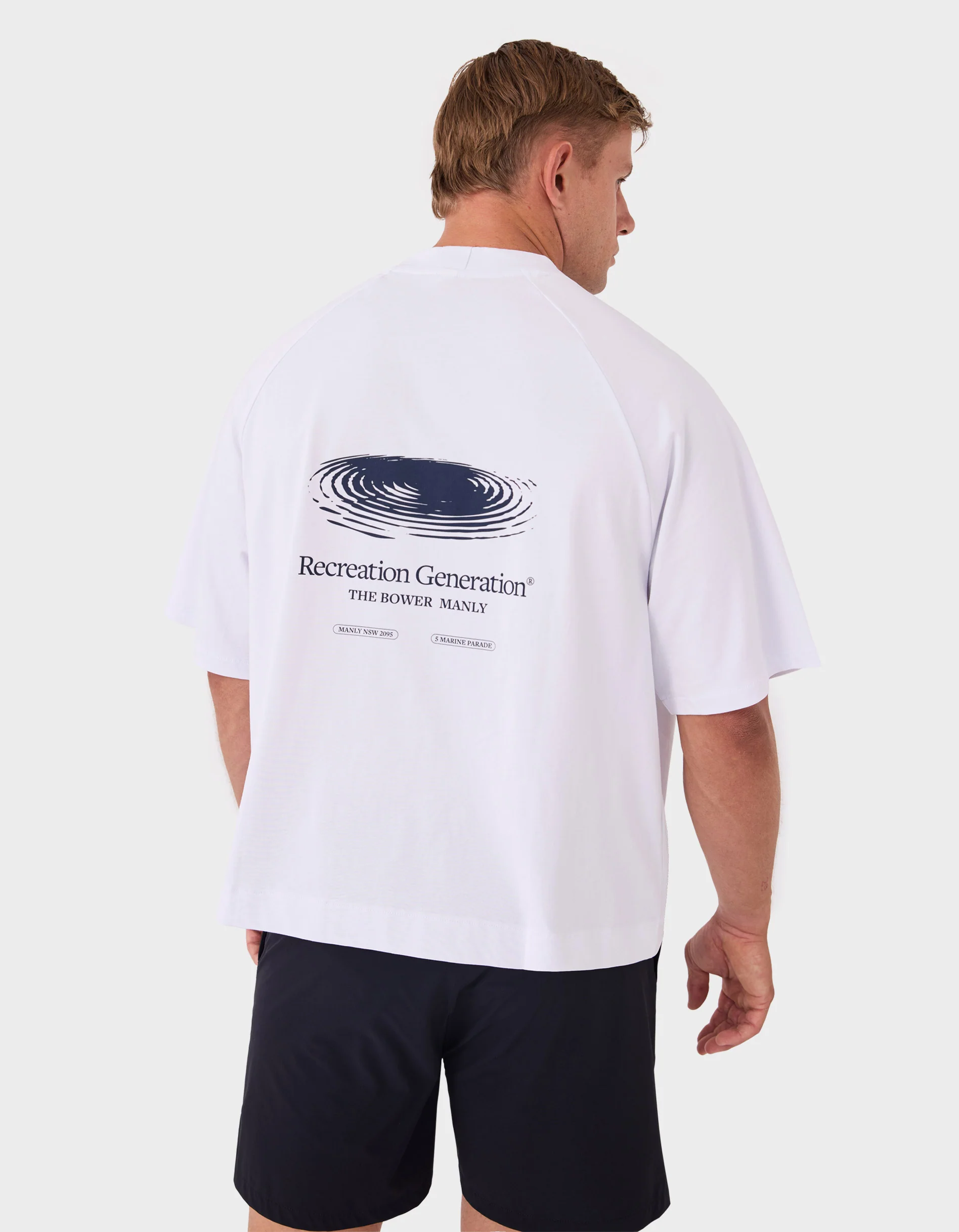 Chunk Bower Tee White