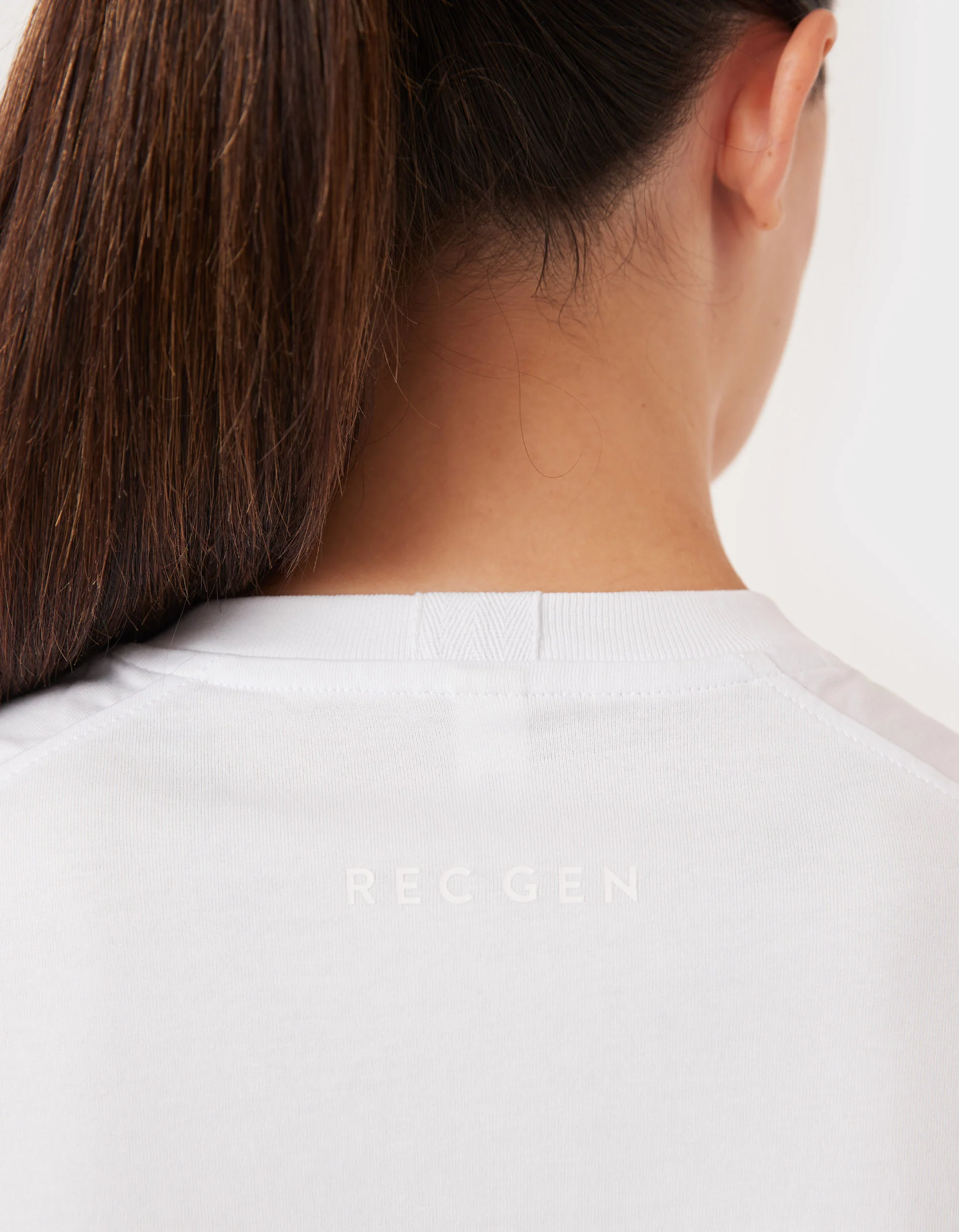 Float Crop Tee White - Image 3
