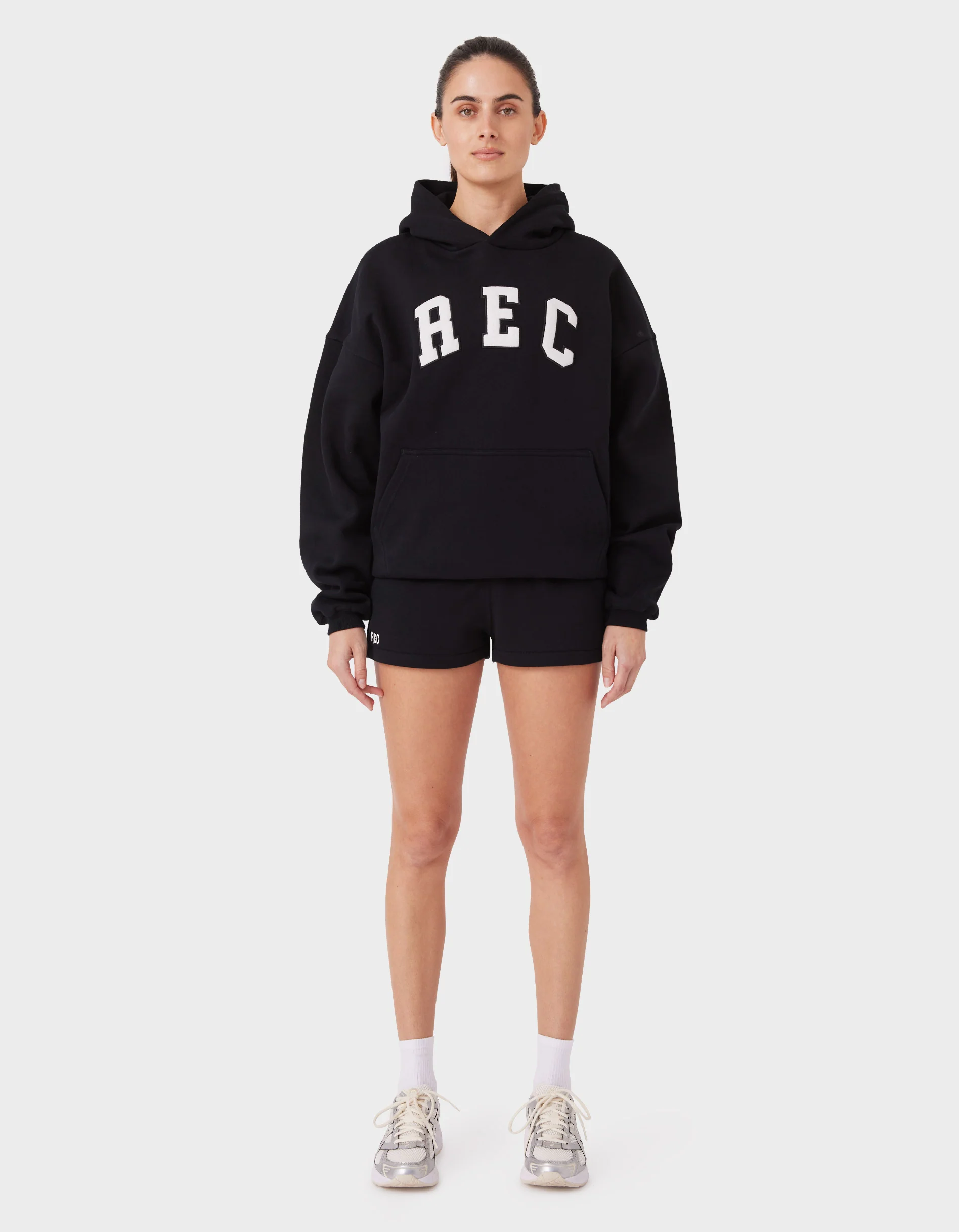 Float Fleece REC Hood Black - Image 5
