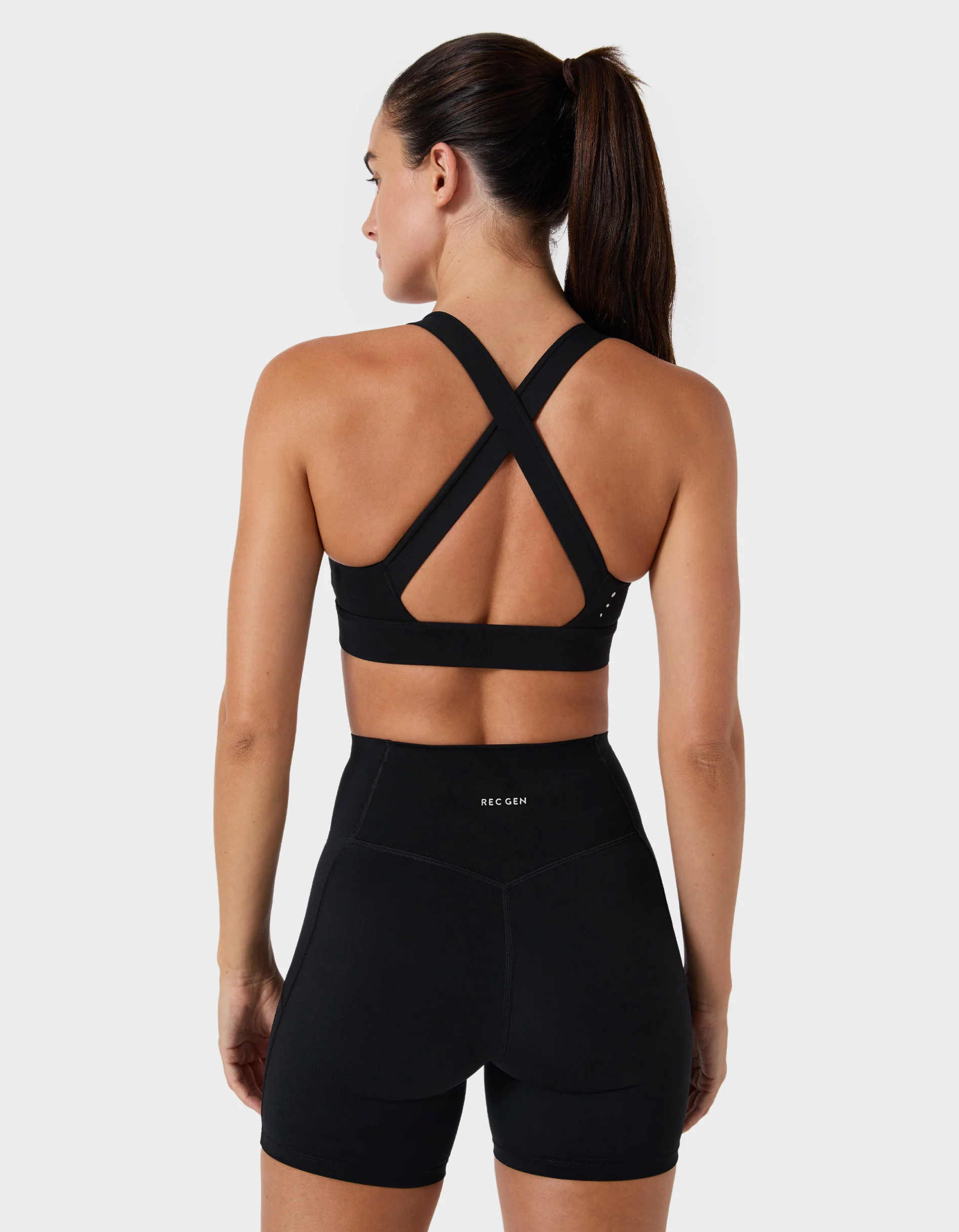HOLDform X Crop Black