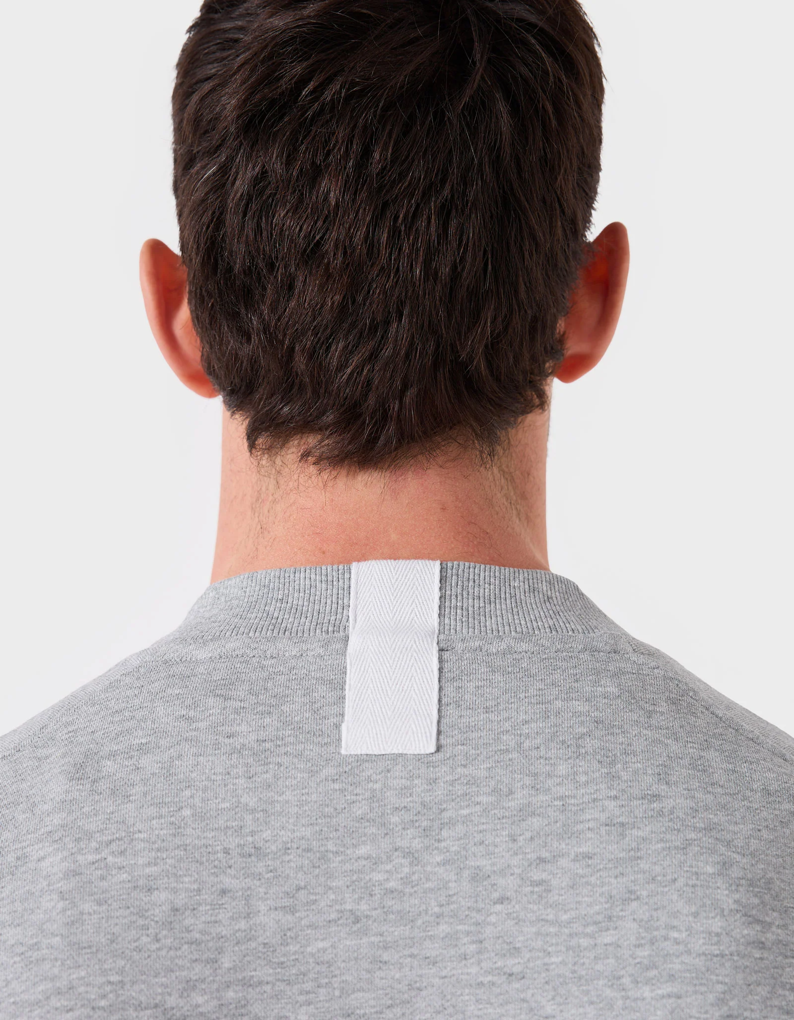 Mass Fleece Crew Grey Marle - Image 2
