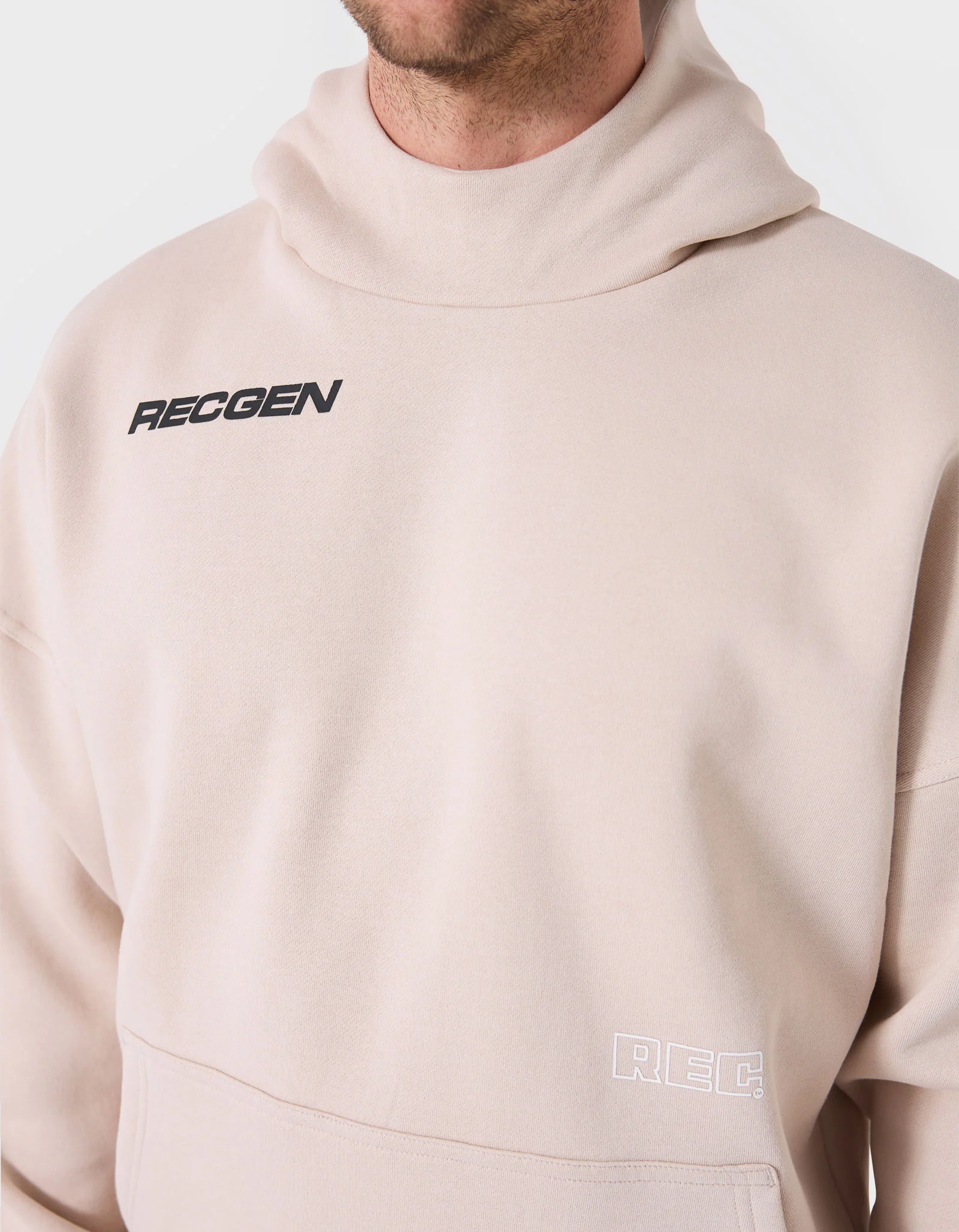 Mass Fleece MXV Hood Oat - Image 2