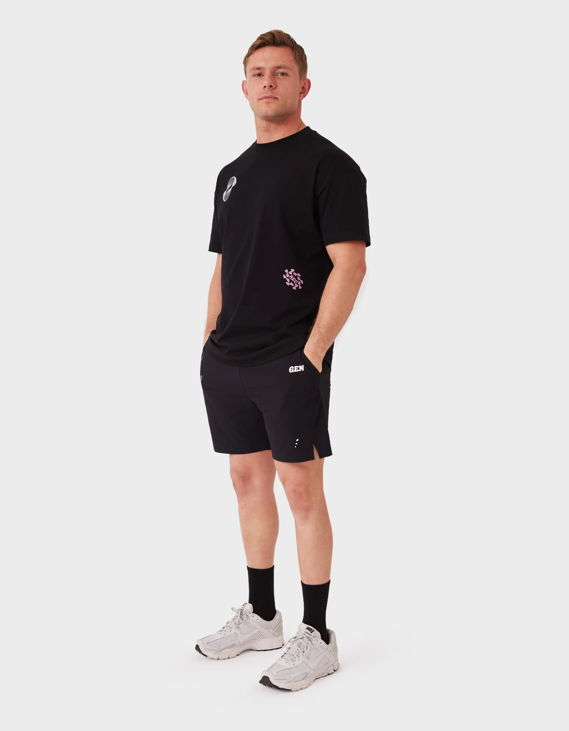 Mass Vortex Tee Black - Image 4