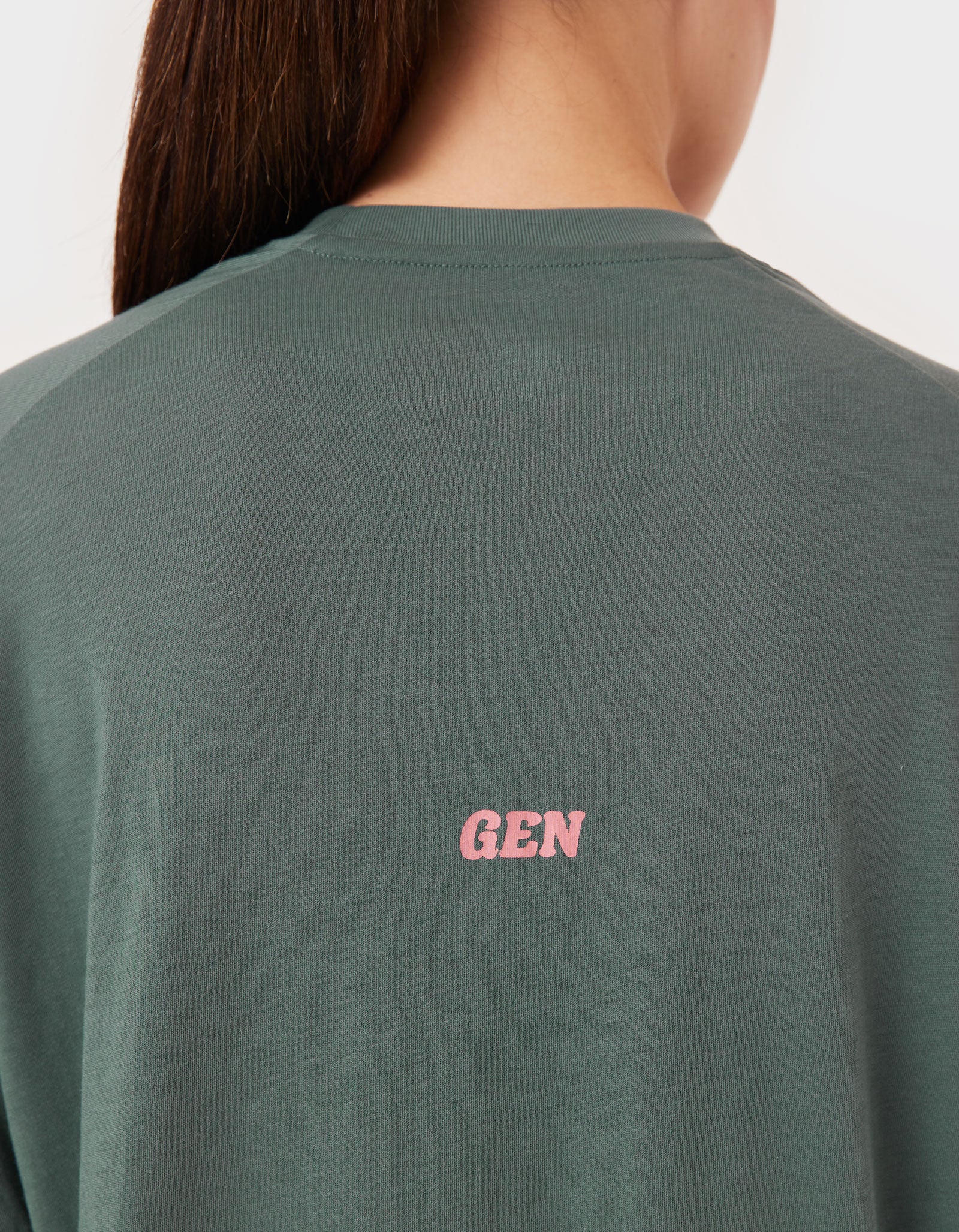 Oxy Float Tee Dk Jade - Image 3