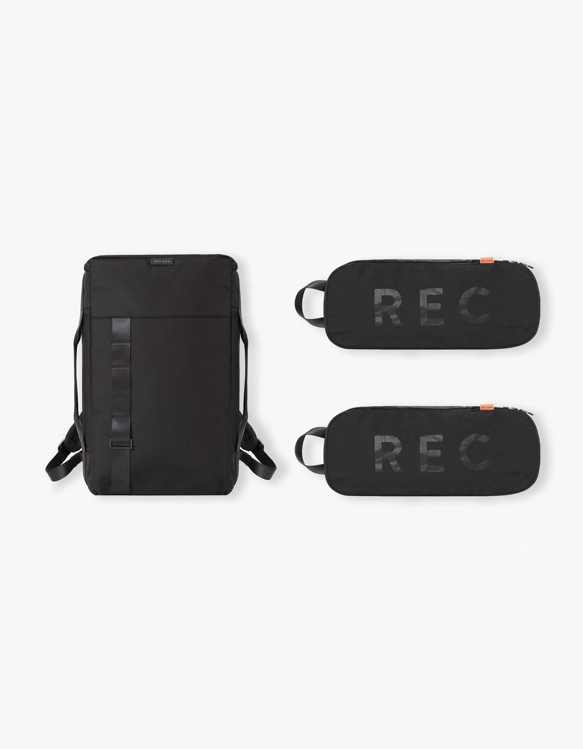 Rec 72hr Pack Cuboid Set Black